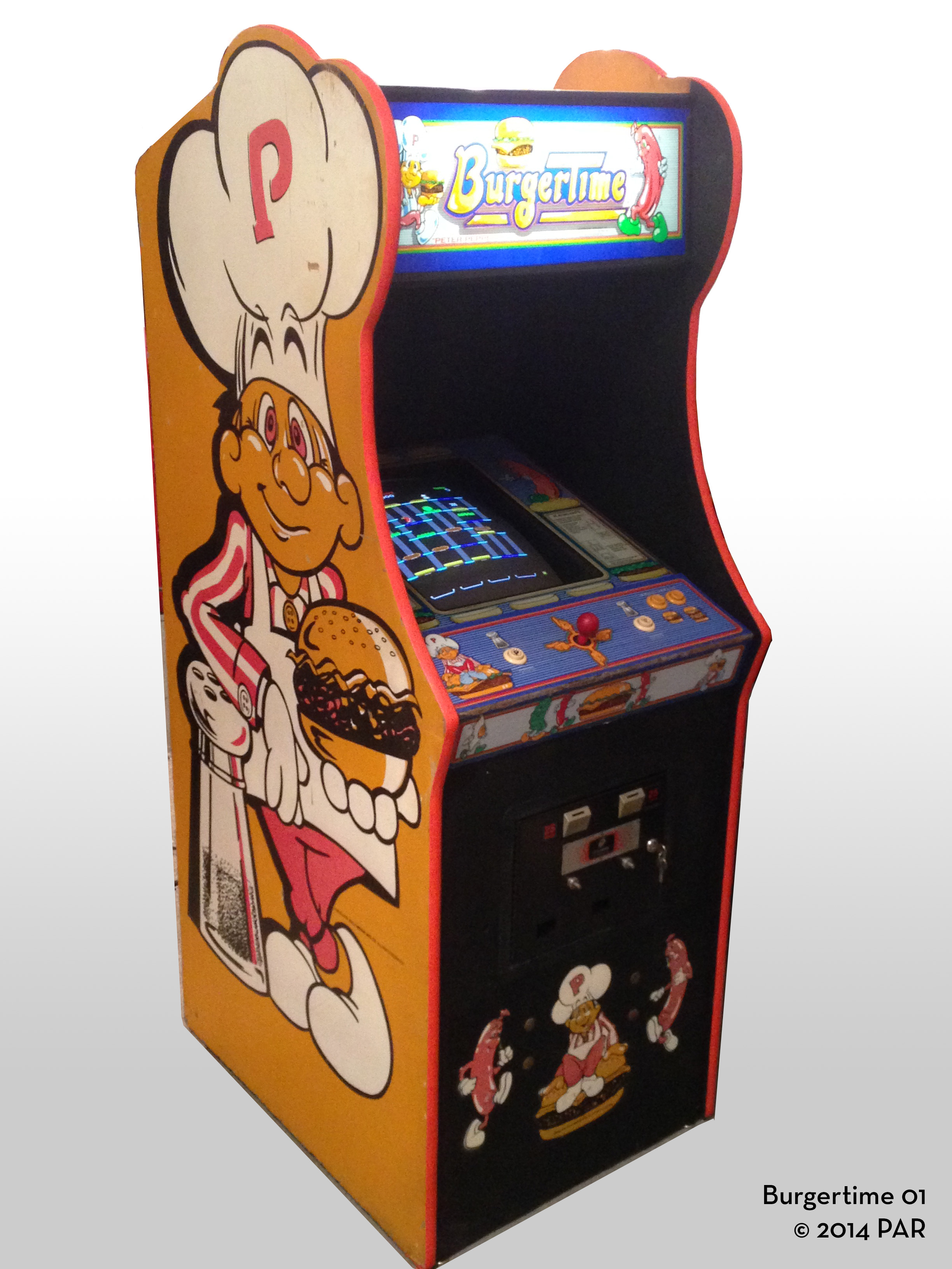 BurgerTime: Left Side